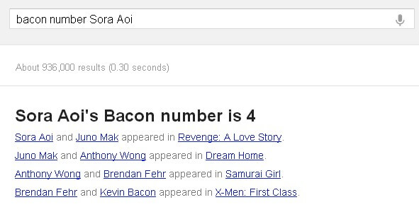 Bacon Number