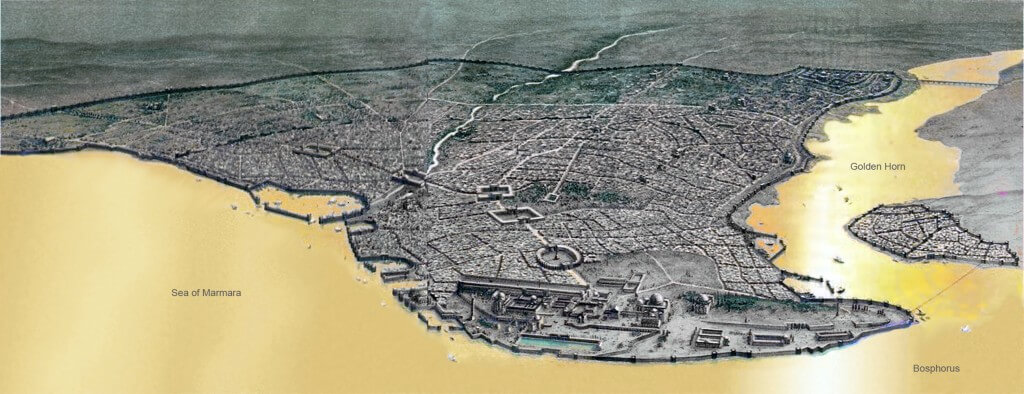 Constantinople in Byzantine times